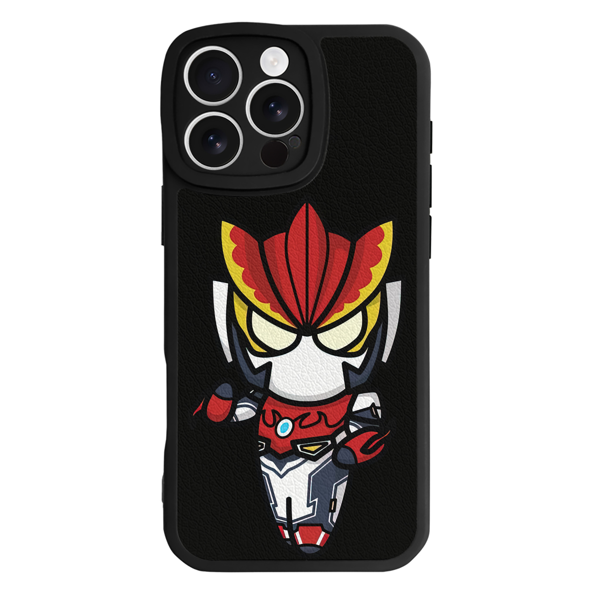 （画像用） ウルトラマン Ultraman 【iPhone 16シリーズ対応】シリコンスマホケース（レザー調） 材質：シリコン